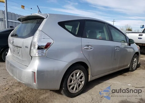 2012 Toyota Prius V from USA, damaged, VIN JTDZN3EU7C3076937